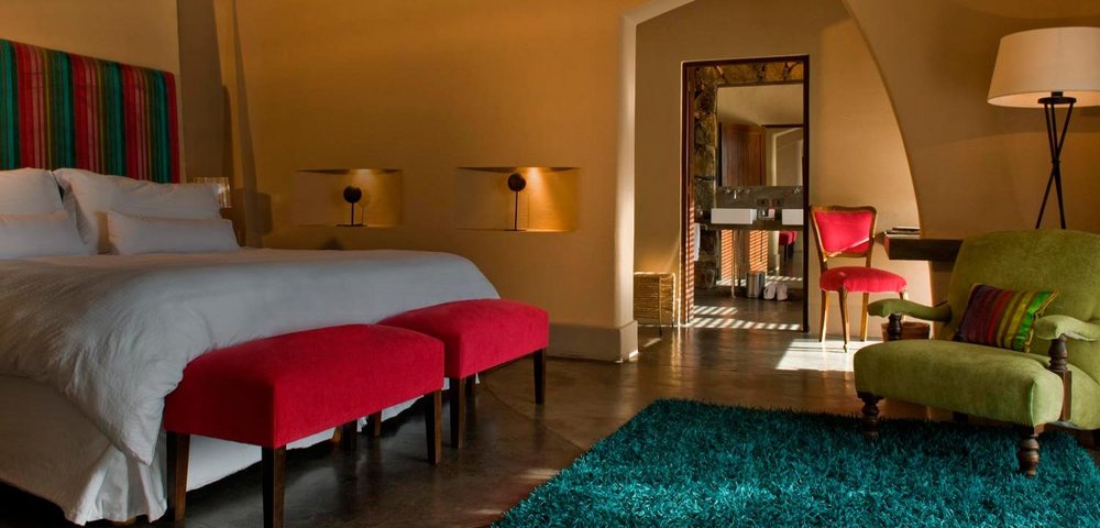 Luxusreise Argentinien, Schlafzimmer, Cavas Wine Lodge, Mendoza 