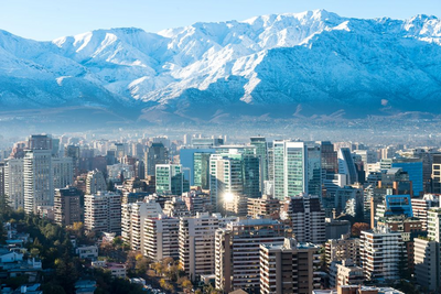 Santiago de Chile, Panorama, Chile Reise