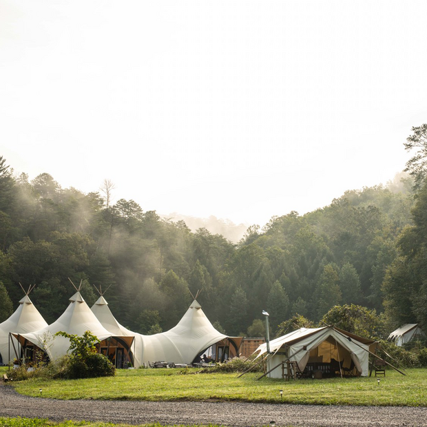 Great Smokey Mountains Under Canvas, Tennessee, USA Reise
