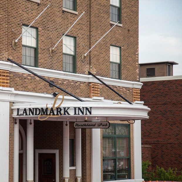 Aussenansicht, Landmark Inn, Hotel, Marquette, Michigan, Japan Rundreise