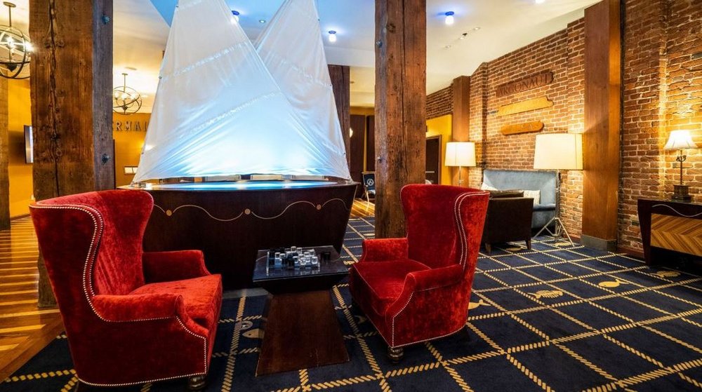 Lounge, The Argonaut, Hotel San Francisco, USA Rundreise