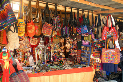 Markt in Guatemala, Mittelamerika Rundreise